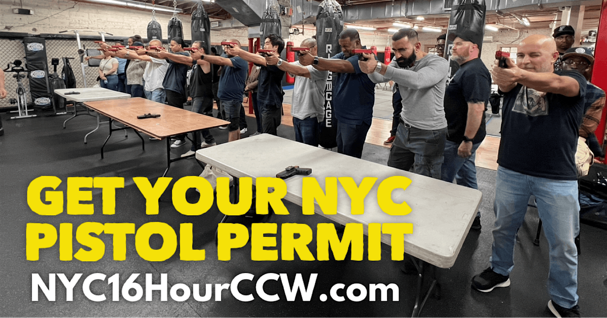 NYPD Pistol Permit 16 Hour CCW Safety Course w/ 2 Hour Live Fire May 3 & 4 | Event in Woodhaven | AllEvents