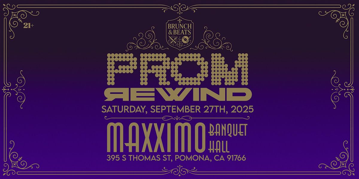 Brunch & Beats: Prom Rewind, 27 September | Event in Pomona | AllEvents