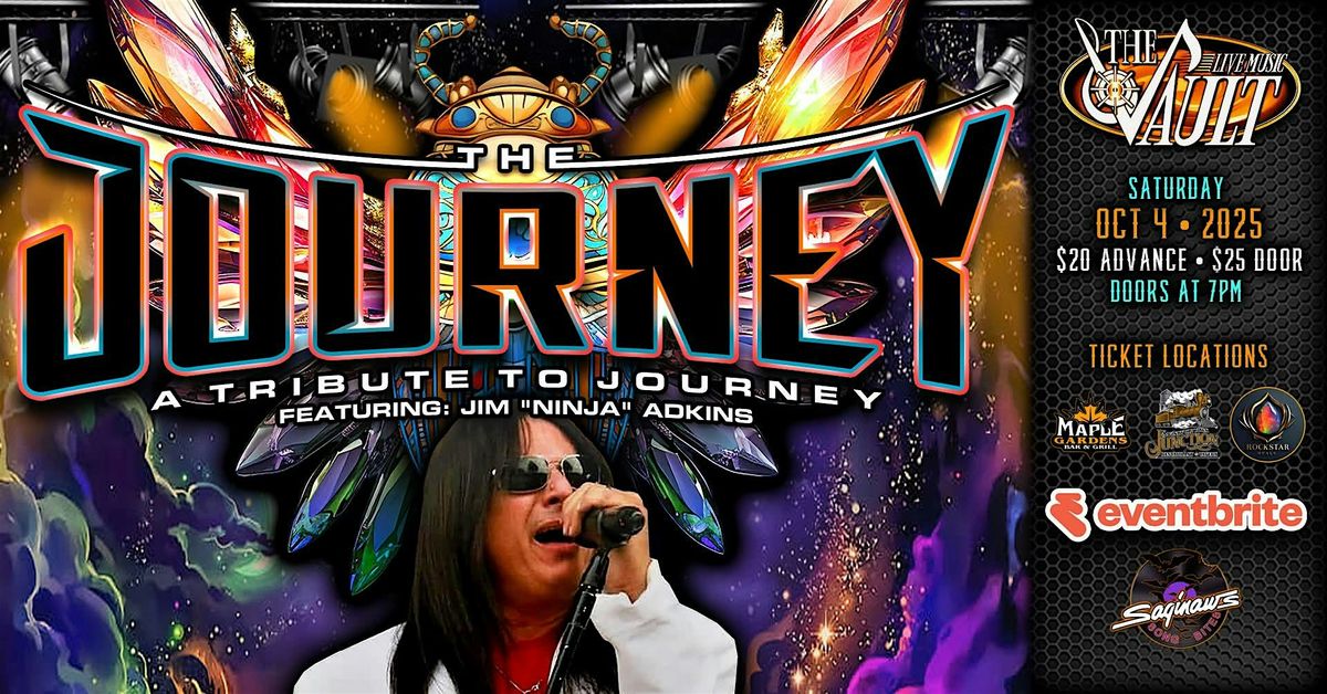 THE JOURNEY “A Tribute to Journey” Featuring: Jim “Ninja” Adkins, 4 October | Event in Saginaw | AllEvents