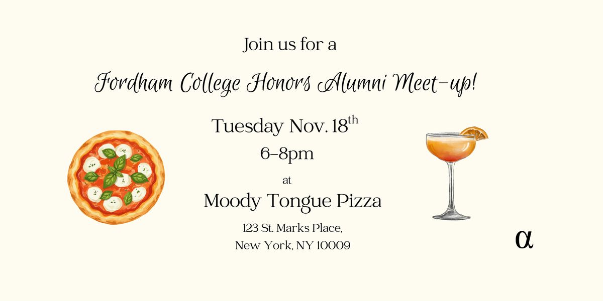 Fordham College Honors Program Alumni Meet Up | Event in New York | AllEvents