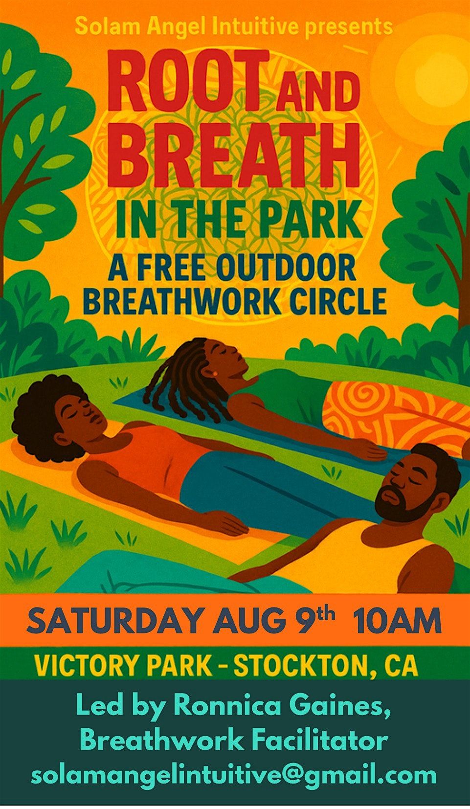 Root and Breath In The Park, 9 August | Event in Stockton | AllEvents