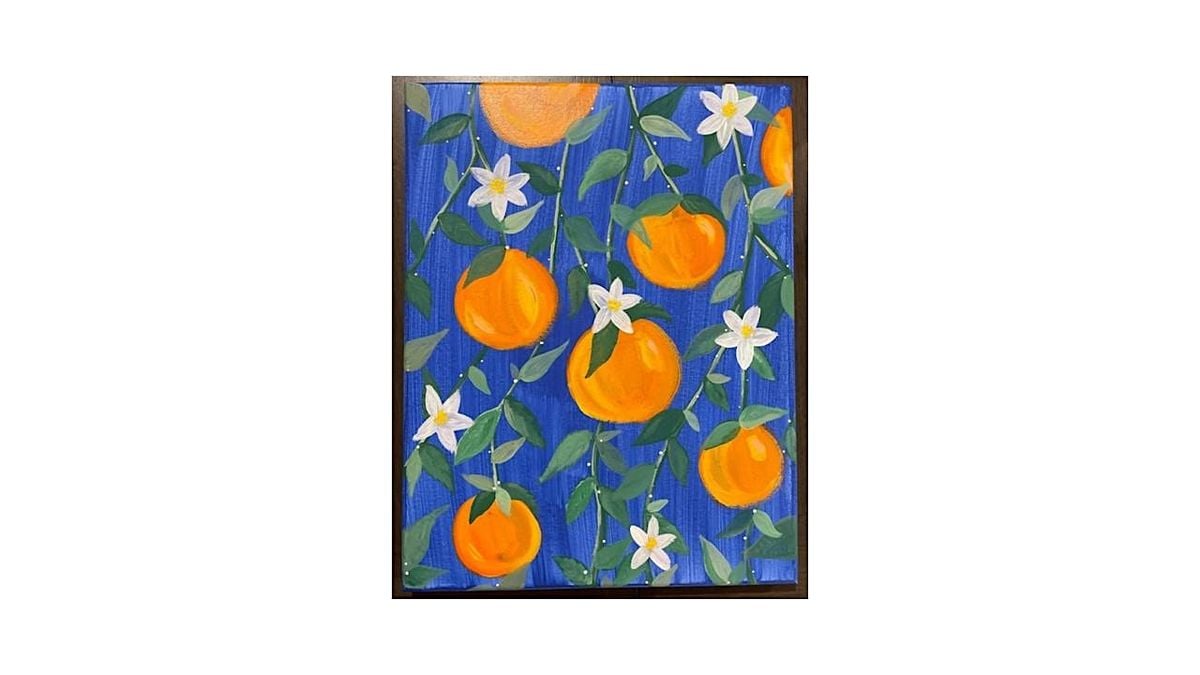 Paint & Sip - Sweet Citrus, 23 July | Event in Bridgewater | AllEvents