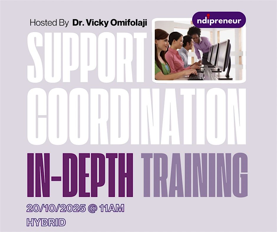 Support Coordination in-depth Workshop, 20 October | Event in Cranbourne West | AllEvents