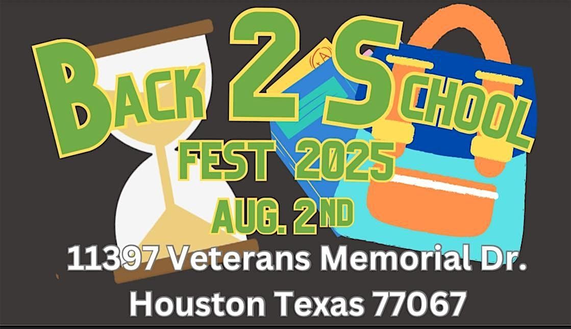 Community Cares Luncheon Back 2 School Fest 2025 Digital Invitation | Event in Houston | AllEvents