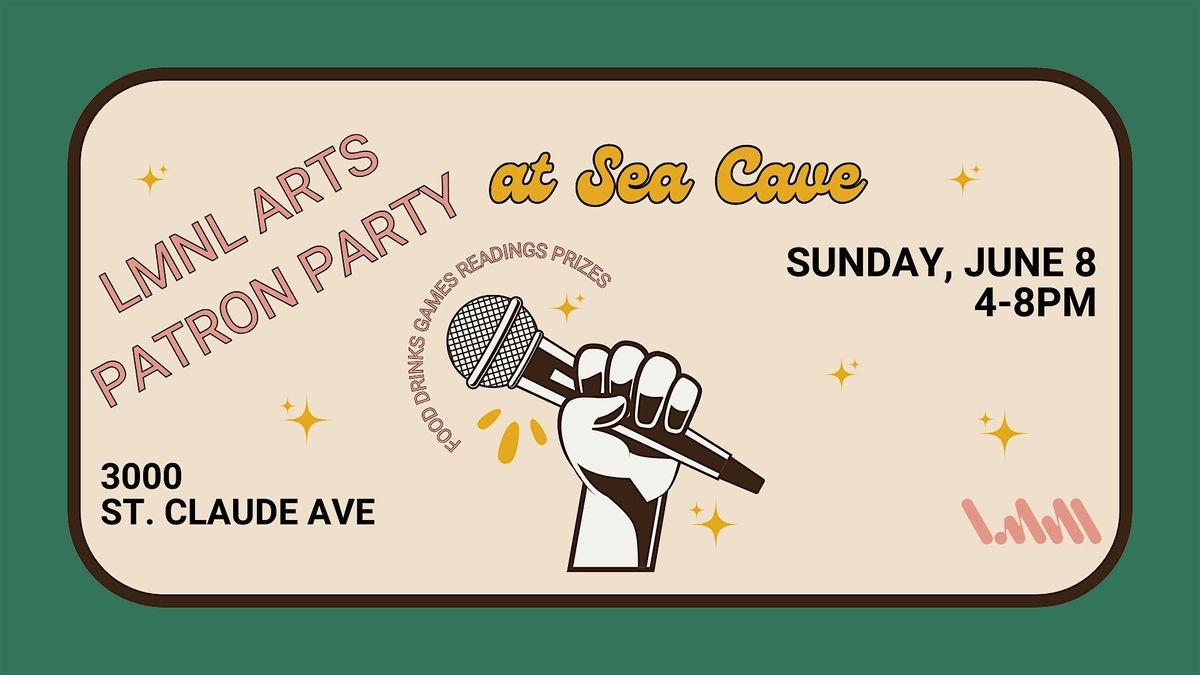 LMNL Arts Patron Party!, 8 June | Event in New Orleans | AllEvents