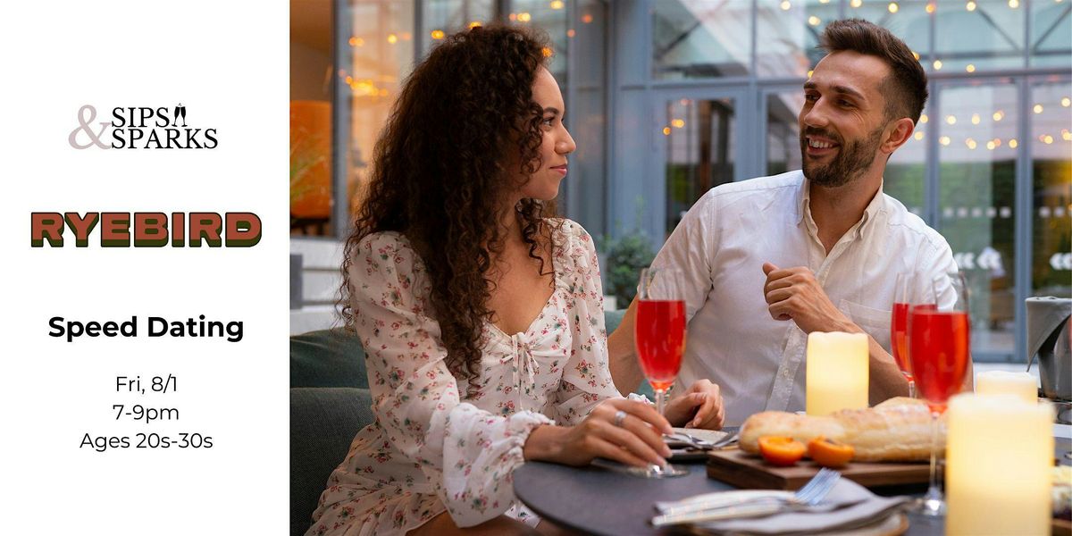 Speed Dating Ages 20s-30s in Fairfield, CT at Ryebird, 1 August | Event in Fairfield | AllEvents