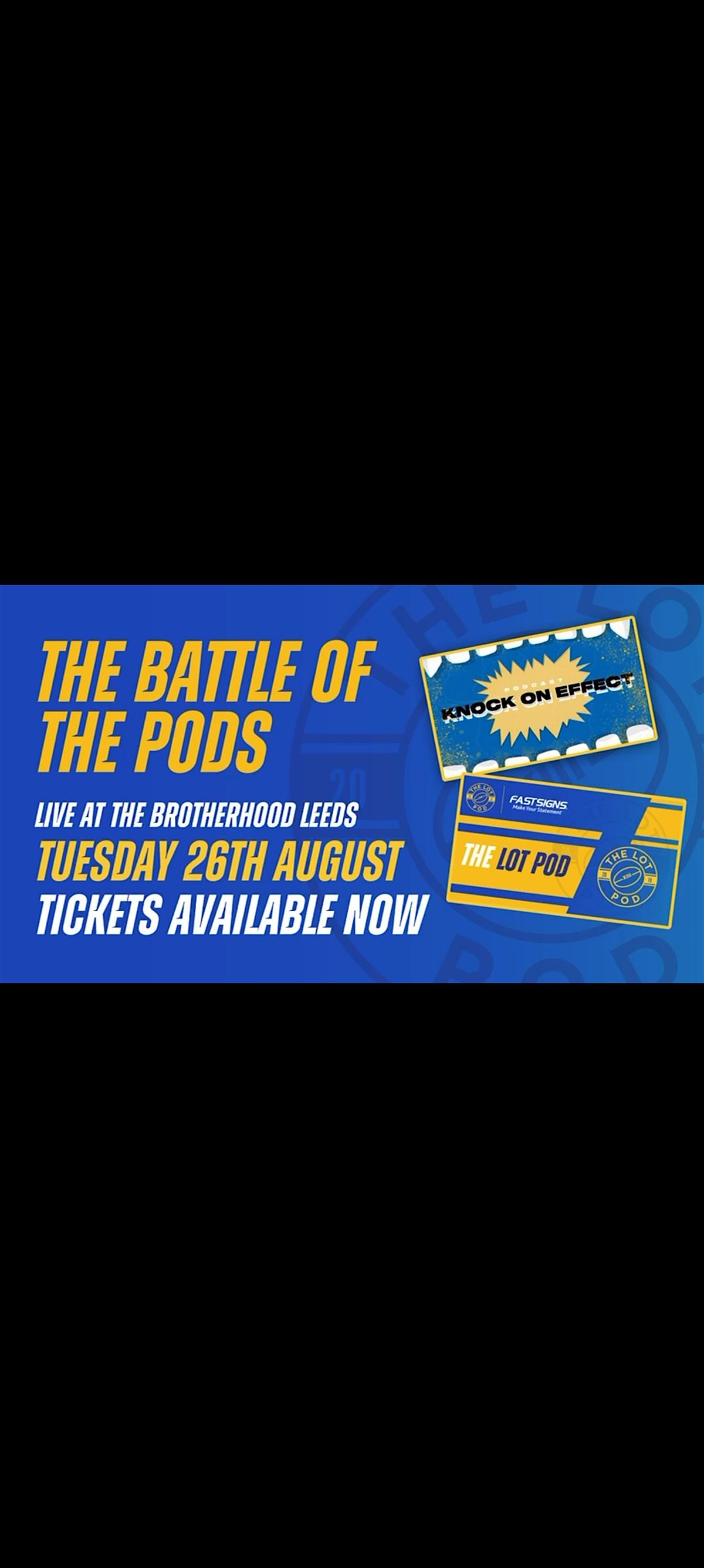 Battle of the Pods, 26 August | Event in Leeds | AllEvents