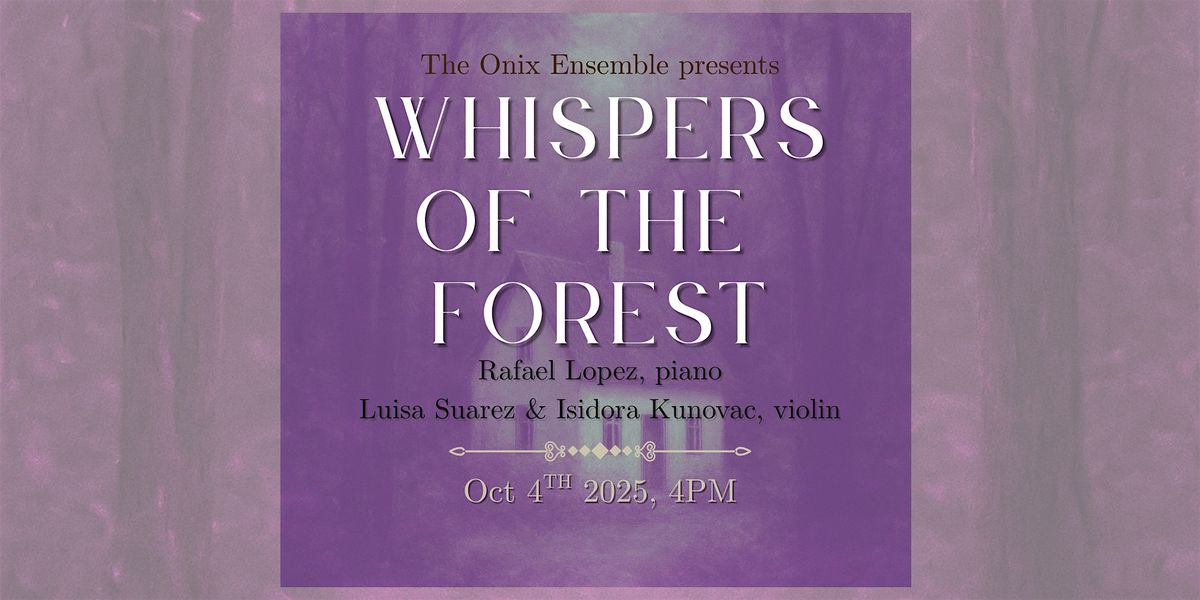 Whispers of the Forest (Toronto), 4 October | Event in Toronto | AllEvents