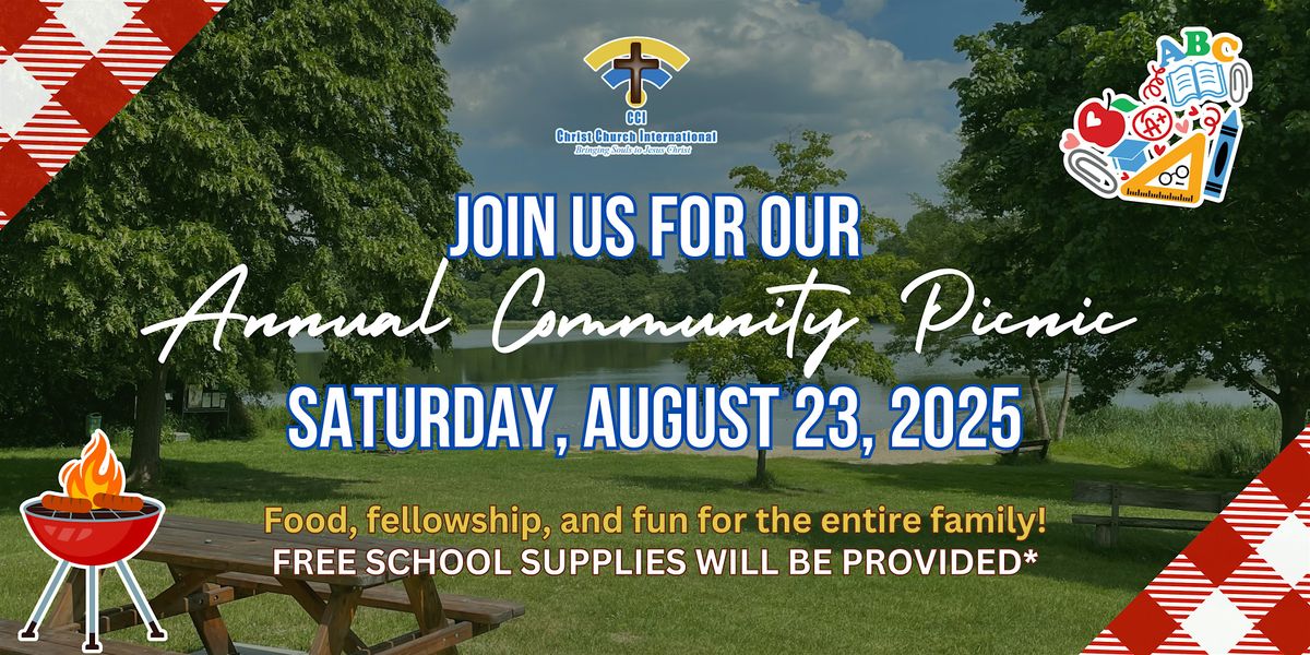 Annual Community Picnic &  Back to School Bash, 23 August | Event in Westerville | AllEvents