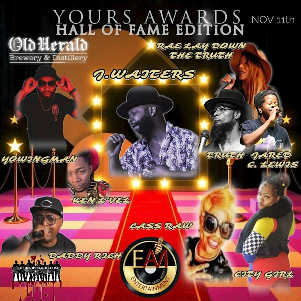 Yours Awards “Hall of Fame Edition”, 11 November | Event in Collinsville | AllEvents