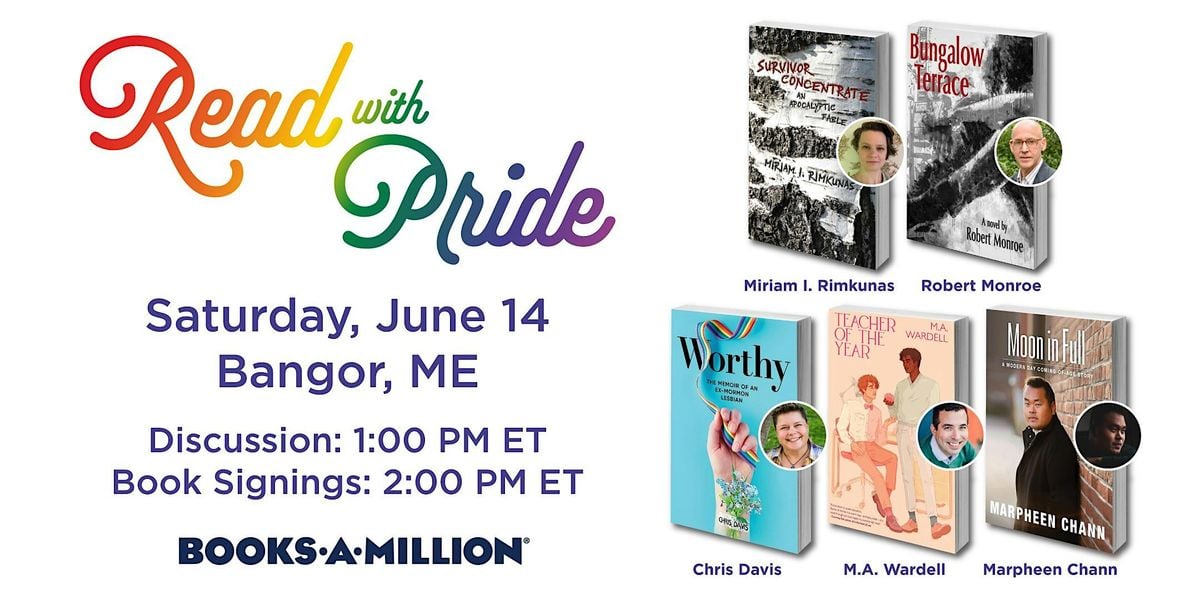 Read with Pride: Author Panel, 14 June | Event in Bangor | AllEvents