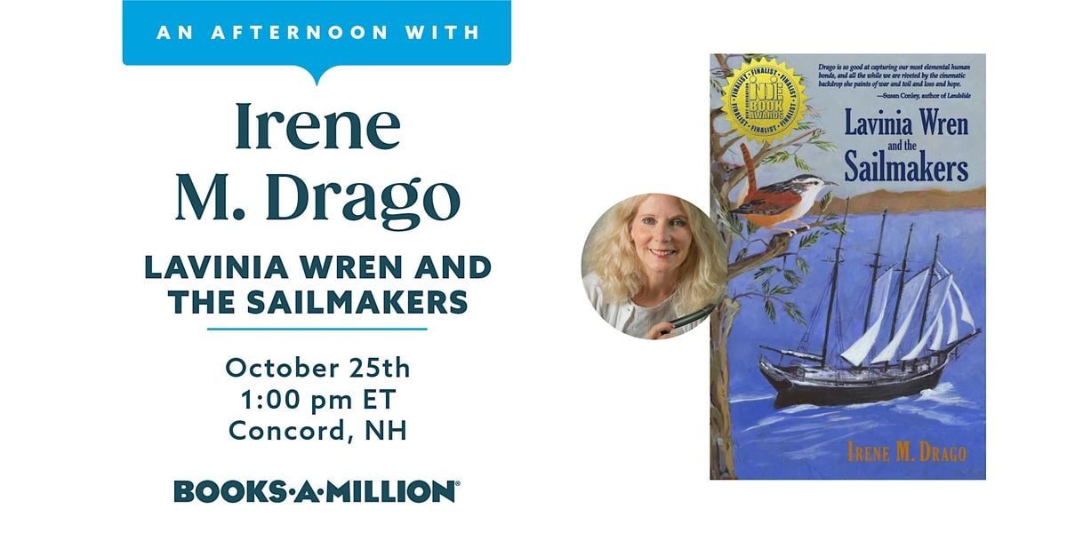 An Afternoon with Irene M. Drago, 25 October | Event in Concord | AllEvents