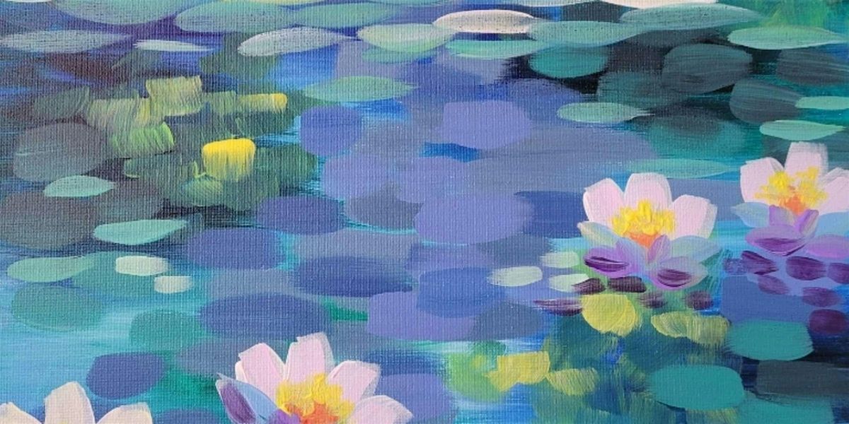 Waterlilies, Monet Style  - Paint and Sip by Classpop!™, 11 July | Event in Lexington | AllEvents