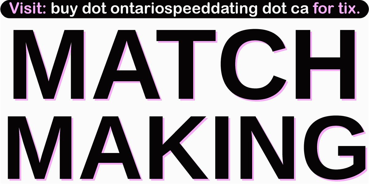 Matchmaking Service In Area Of Oshawa (for Ages 19 And Up), 25 August | Event in Oshawa | AllEvents