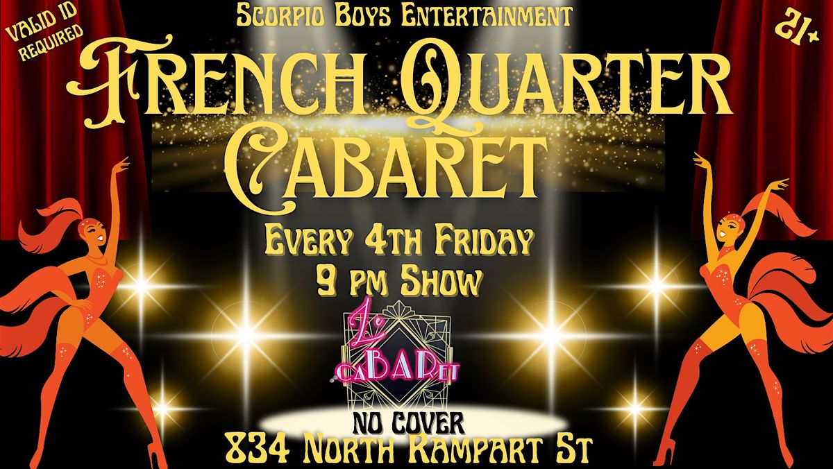 French Quarter Cabaret October 24th  - A Variety Burlesque Experience, 24 October | Event in New Orleans | AllEvents