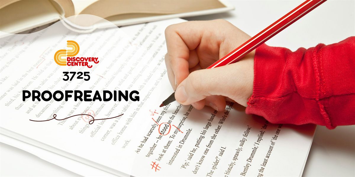 3725 PROOFREADING & EDITING, 7 December | Event in Chicago | AllEvents