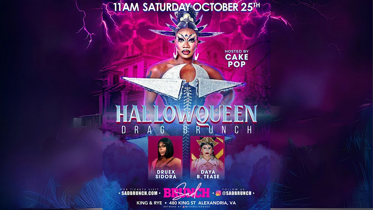 HallowQueen Drag Brunch at King & Rye, 25 October | Event in Alexandria | AllEvents