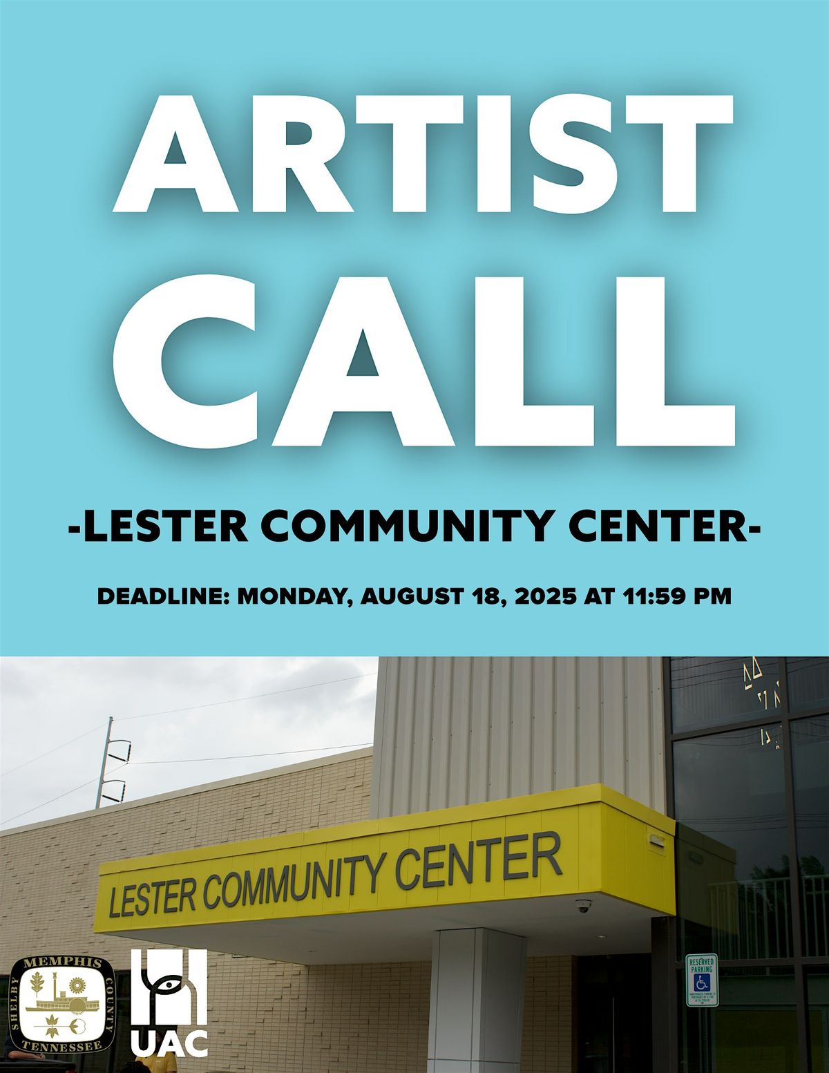 Info Session: Lester Community Center Call to Artists, 23 July | Event in Memphis | AllEvents