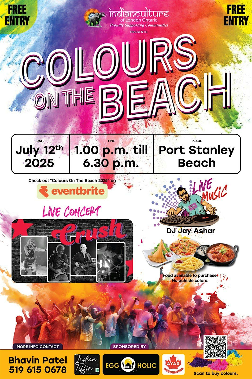 Colours On The Beach 2025, 12 July | Event in Port Stanley | AllEvents