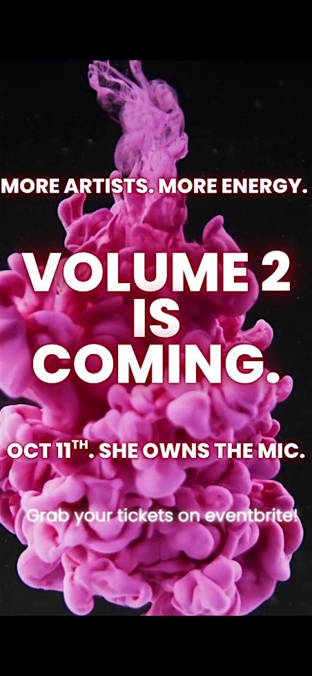 She Owns the Mic: Volume 2, 11 October | Event in Garland | AllEvents