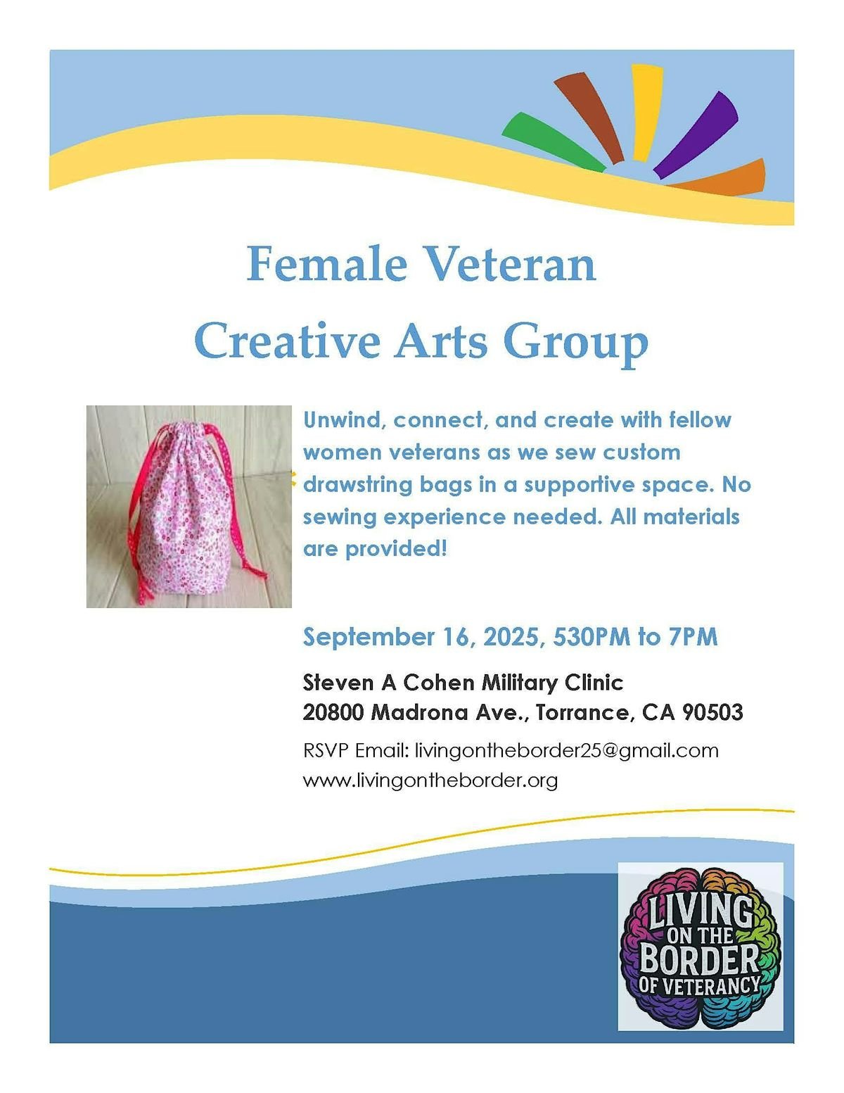 Veteran Creative Art Group, 16 September | Event in Torrance | AllEvents