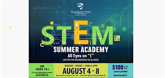 STEM Summer Academy, 4 August | Event in Boca Raton | AllEvents