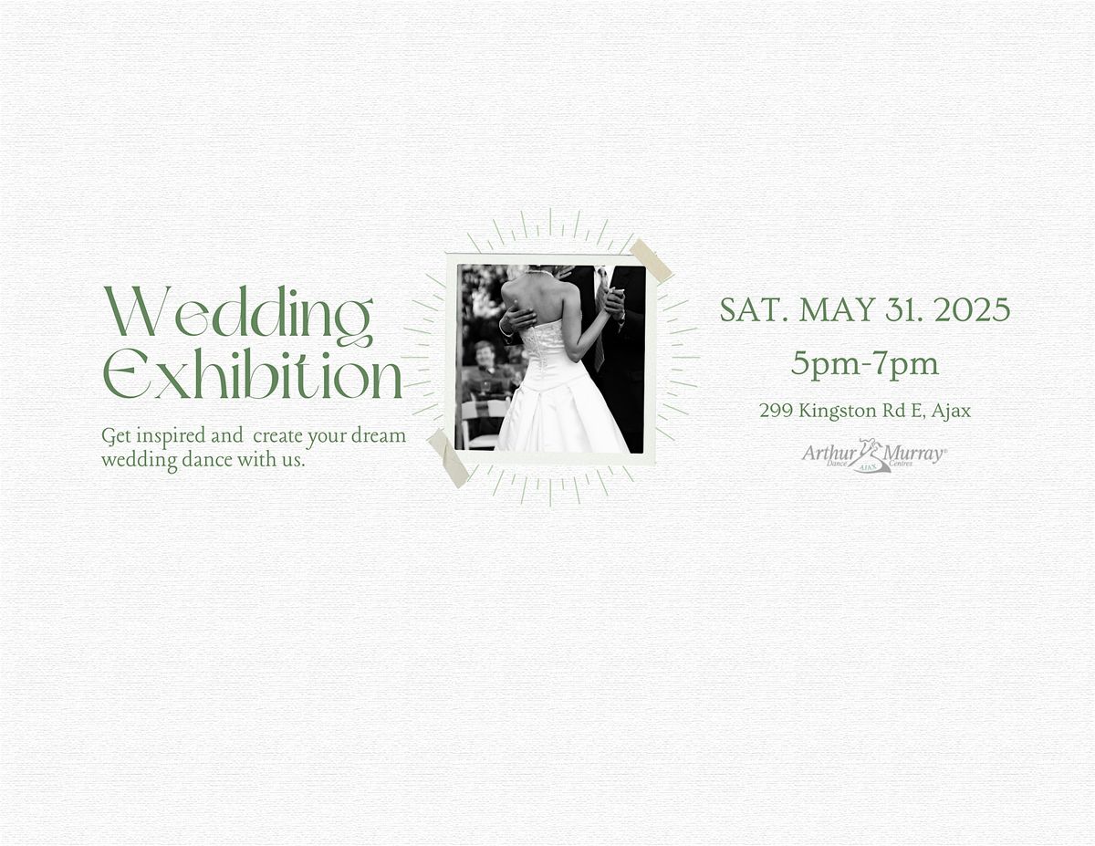 The Wedding Exhibition, 31 May | Event in Ajax | AllEvents