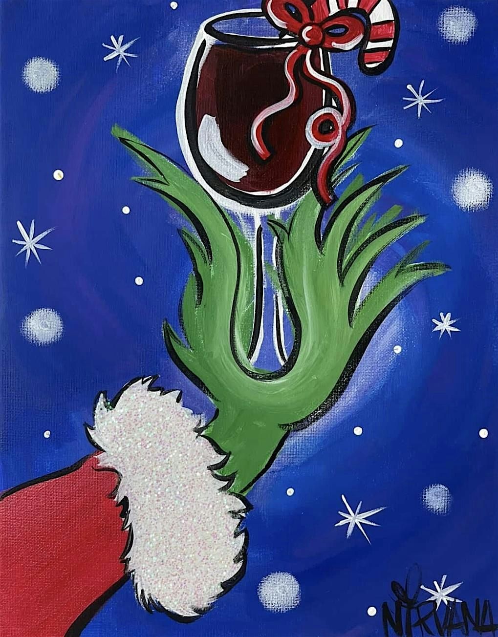Friendsmas Paint & Sip, 17 December | Event in Pittsburgh | AllEvents