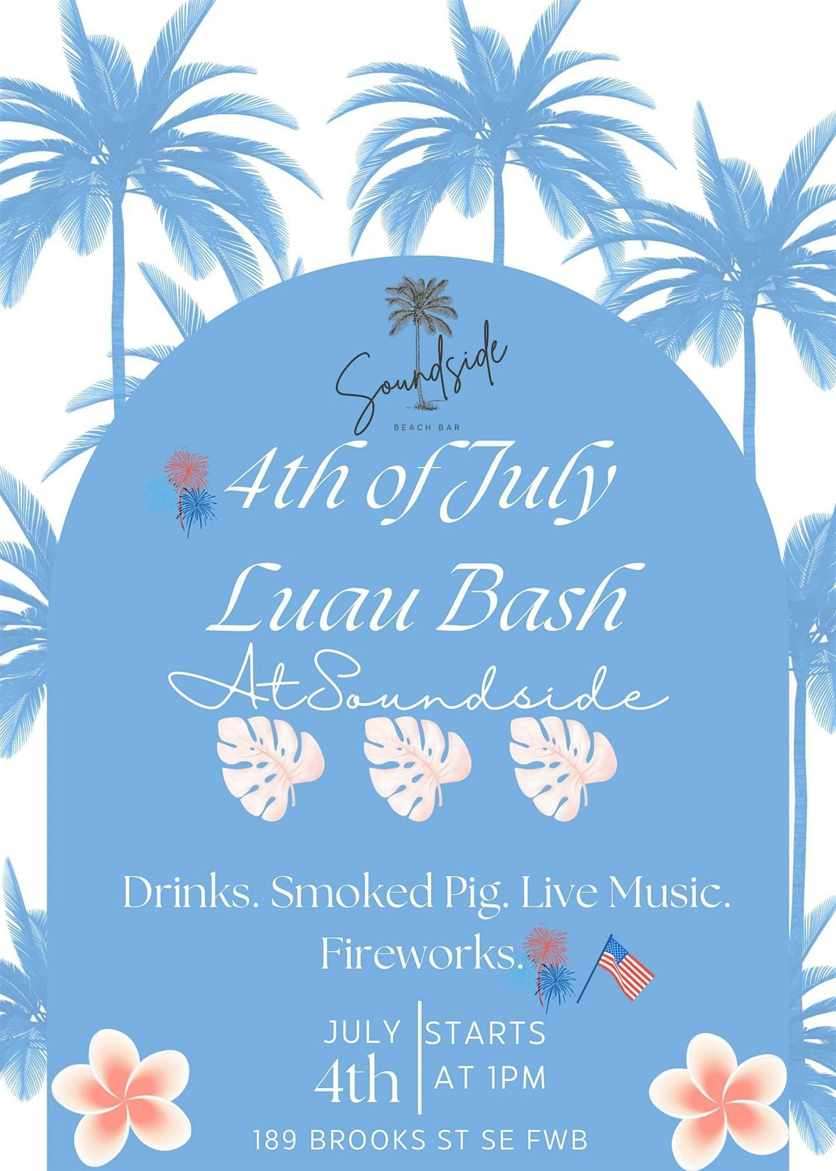 4th of July Luau Bash Buffet Ticket, 27 July | Event in Fort Walton Beach | AllEvents