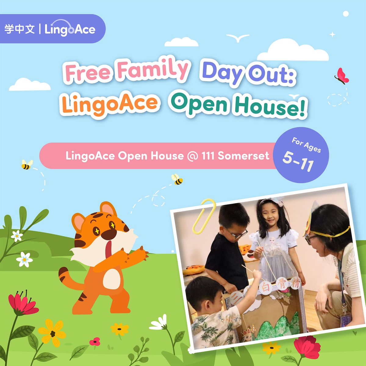 LingoAce Open House @ 111 Somerset — For Ages 5–11, 28 June | Event in Singapore | AllEvents