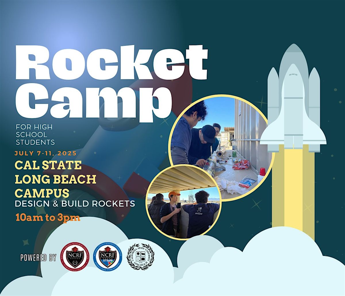 4th Annual Rocket Camp at Cal State Long Beach, 7 July | Event in Long Beach | AllEvents