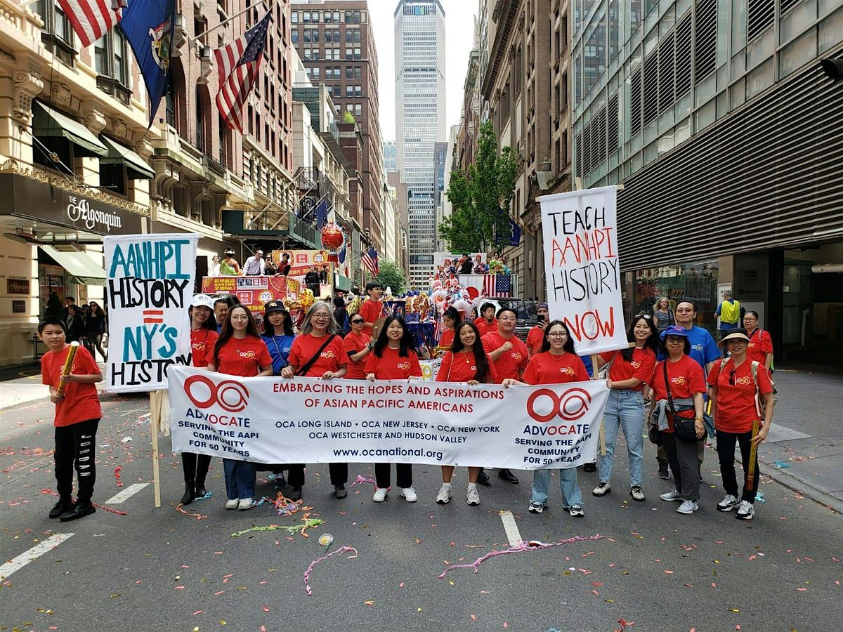 March With OCA at 2025 AAPI Heritage Month Parade, 1 June | Event in New York | AllEvents