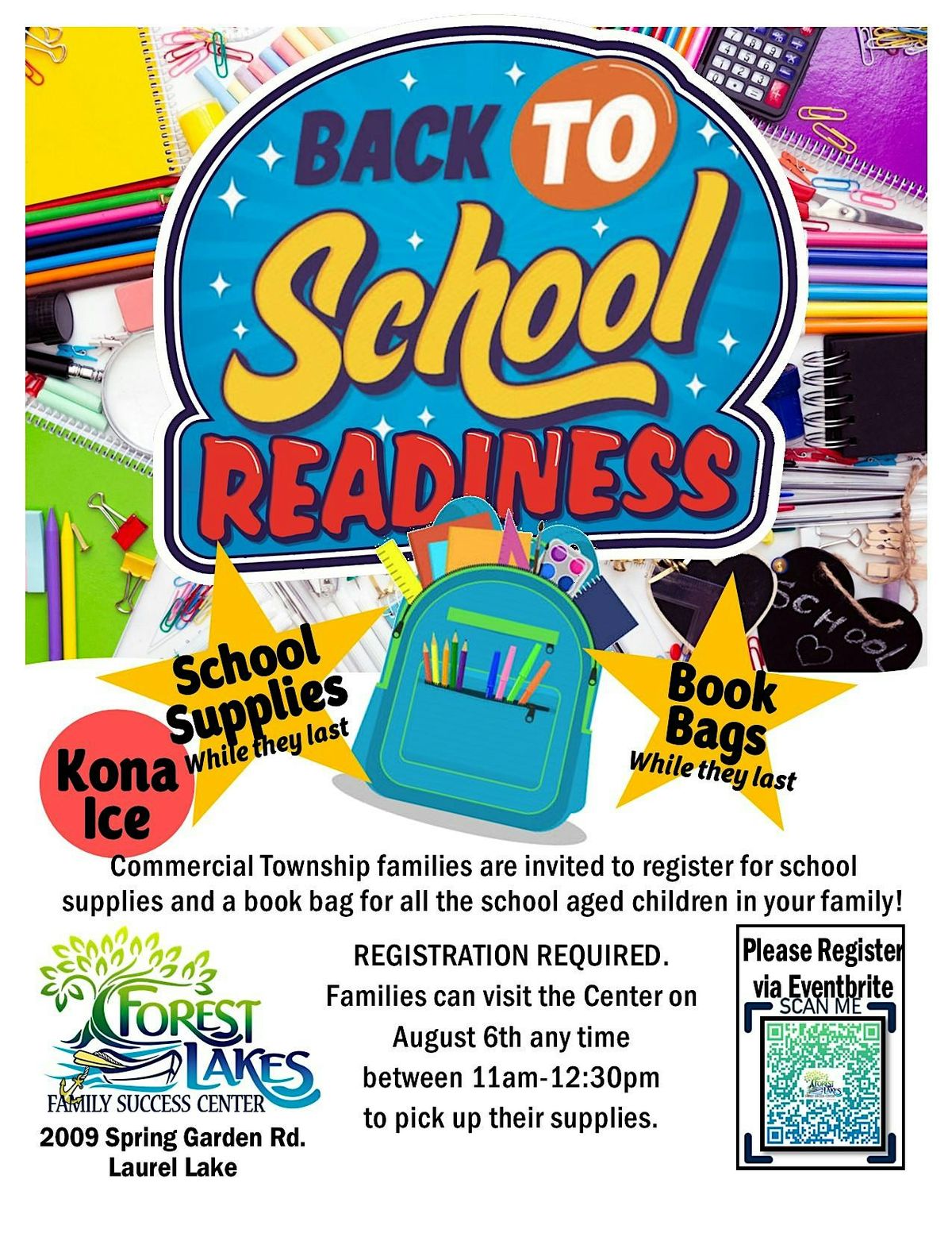 Back to School Readiness Event, 6 August | Event in Millville | AllEvents