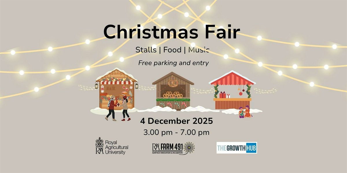Christmas Fair at The Alliston Centre - Cirencester, 4 December | Event in Cirencester | AllEvents