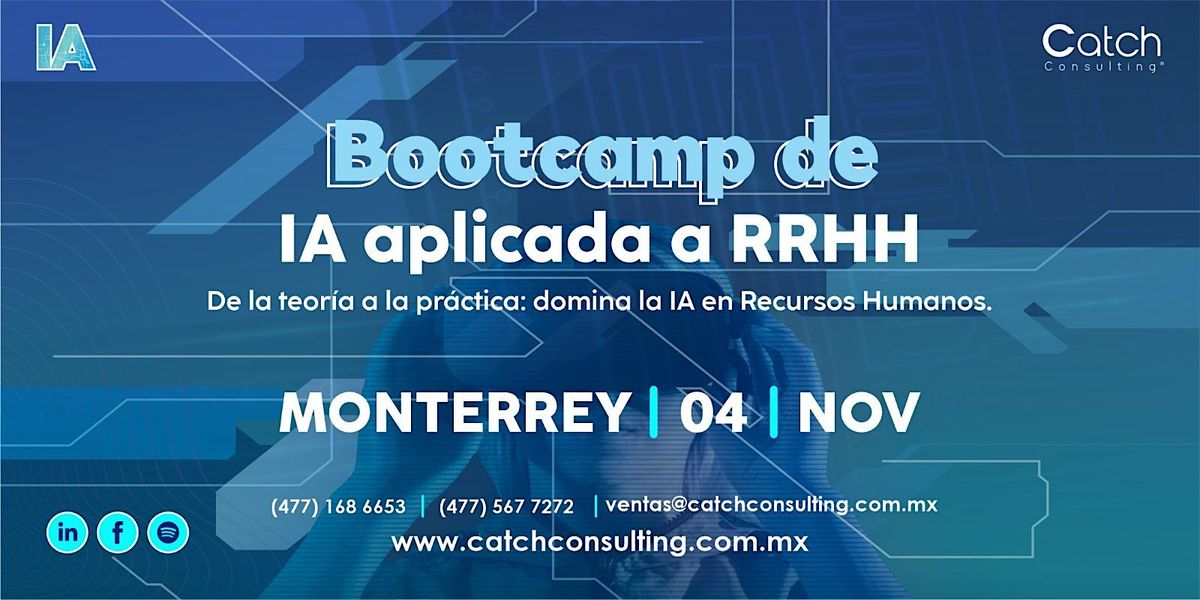 BootCamp  de IA aplicada a RH MTY, 25 November | Event in Monterrey | AllEvents