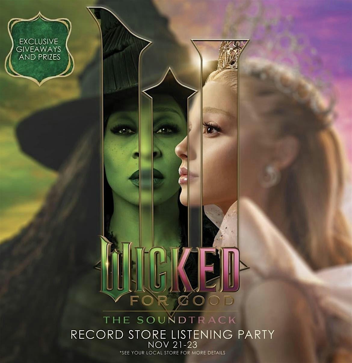 Wicked: For Good Listening Party, 22 November | Event in Trenton | AllEvents