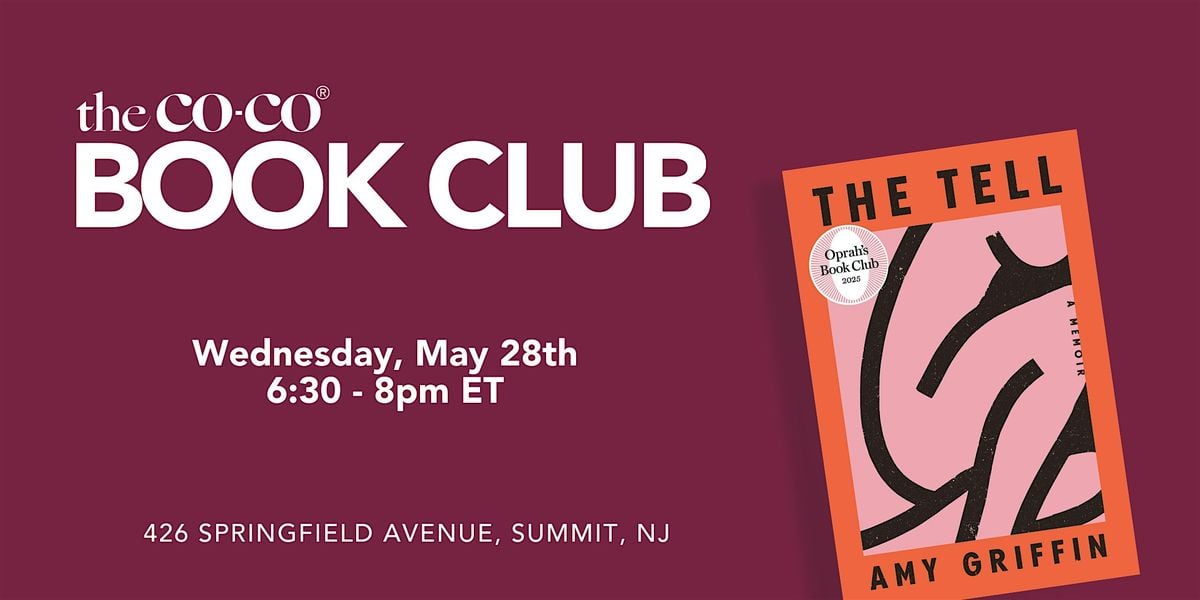 Co-Co Member Exclusive: The Co-Co Book Club, 28 May | Event in Summit | AllEvents