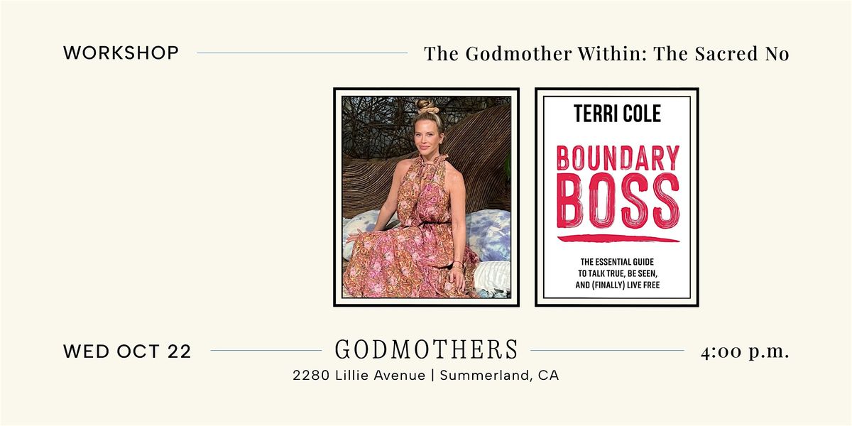 Workshop: The Godmother Within: The Sacred No, 22 October | Event in Summerland | AllEvents