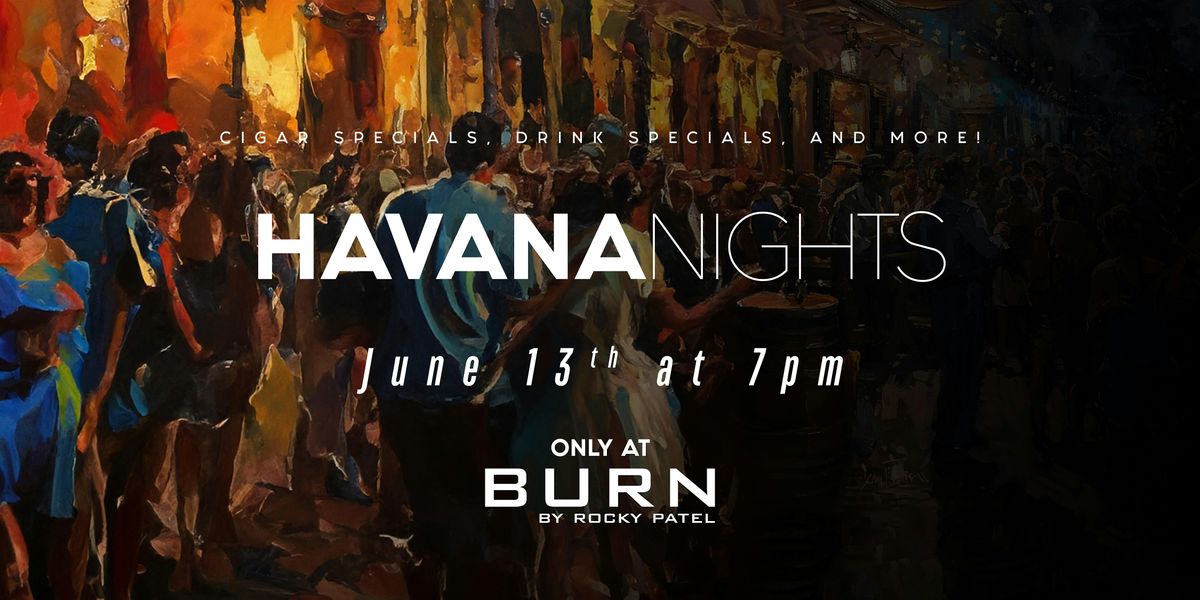 Havana Nights at BURN! // BURN PGH, 13 June | Event in Pittsburgh | AllEvents