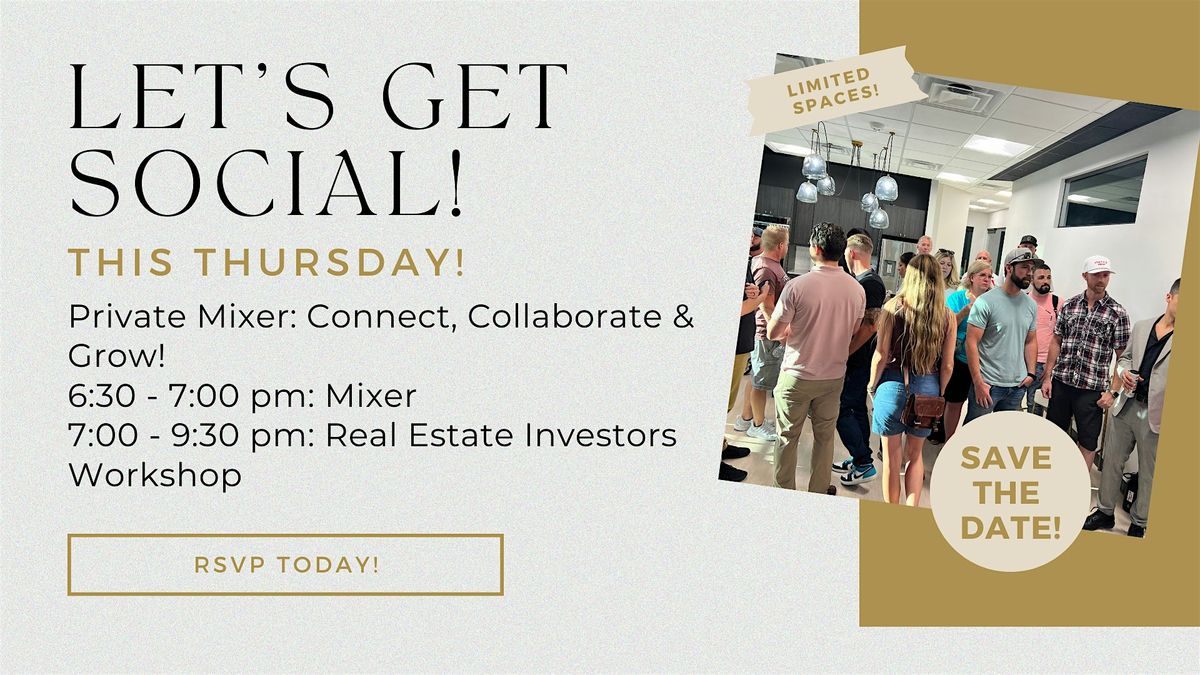 Networking Mixer/Social & Workshop! | Event in Centerville | AllEvents