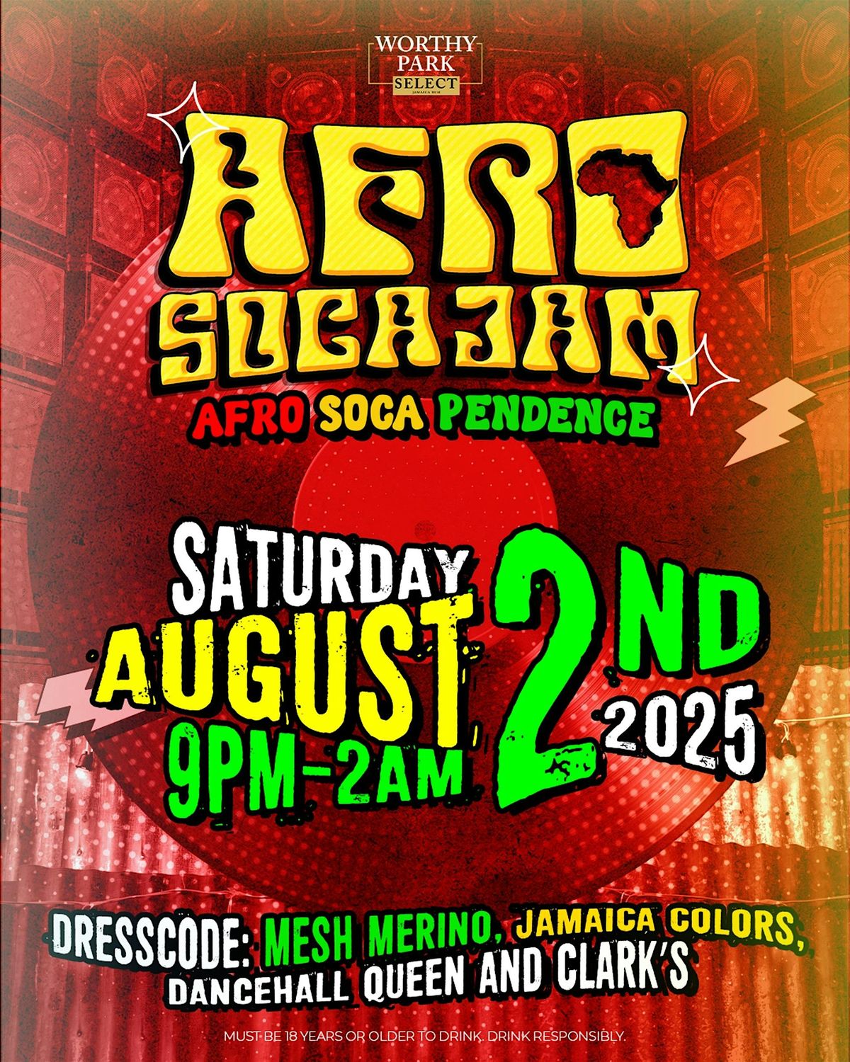 Afro Soca Jam - Afropendence, 2 August | Event in Kingston | AllEvents