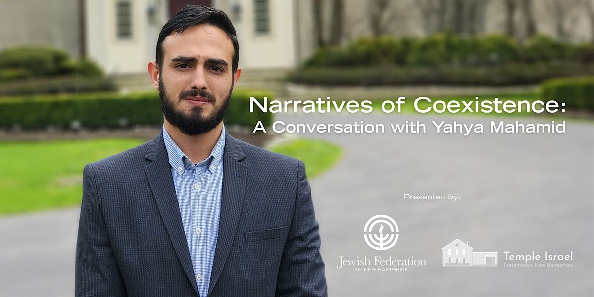 Narratives of Coexistence: A Conversation with Yahya Mahamid (CANCELED), 11 September | Event in Portsmouth