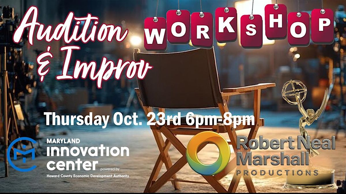 Professional Actor Audition & Improv Workshop, 23 October | Event in Columbia | AllEvents