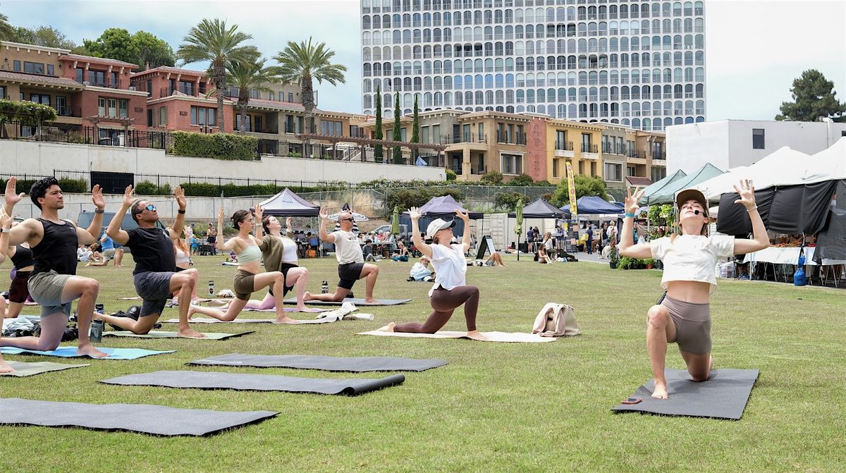 Farm to Flow - Free All Levels Vinyasa at La Jolla Farmers Market, 30 November | Event in San Diego | AllEvents