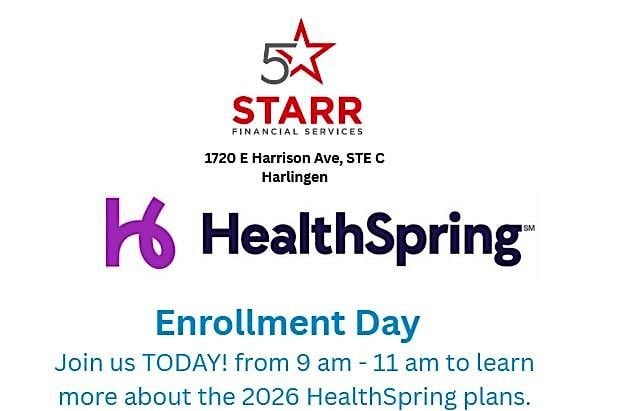 Medicare Enrollment Event with HealthSpring, 22 October | Event in Harlingen | AllEvents