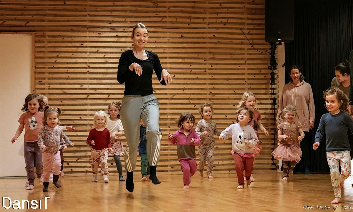 Rabalderdans på DansiT - torsdag 08.05.25 (2-6 år), 8 May | Event in Trondheim | AllEvents