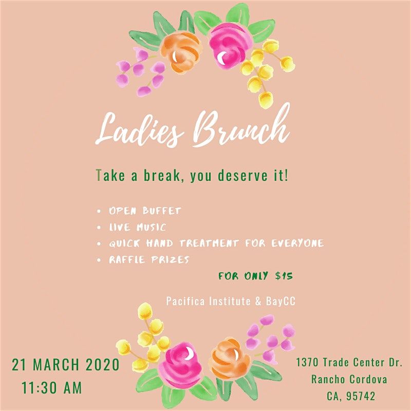 Ladies Brunch At Pacifica Institute Baycc Rancho Cordova