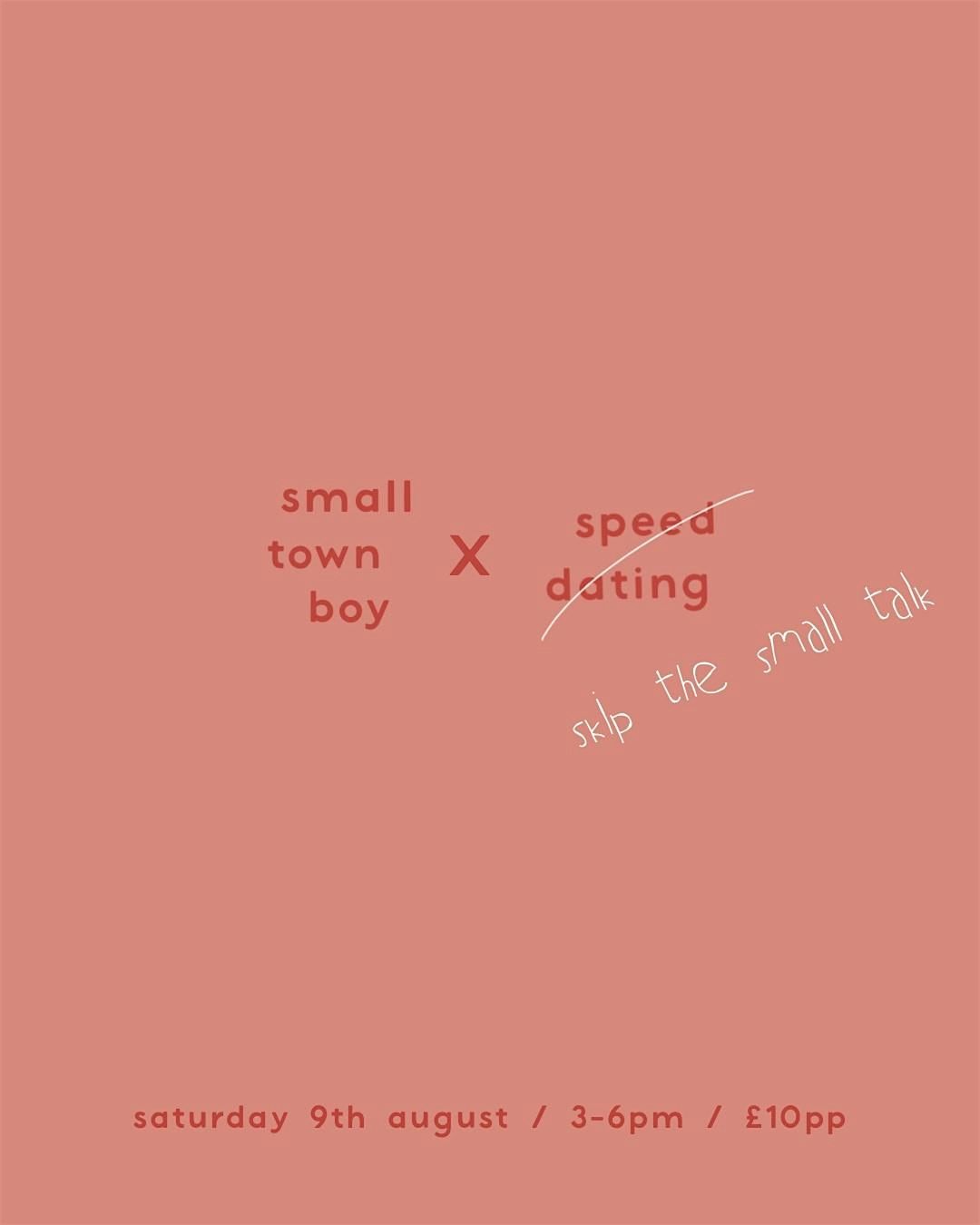 skip the small talk, 9 August | Event in Liverpool | AllEvents