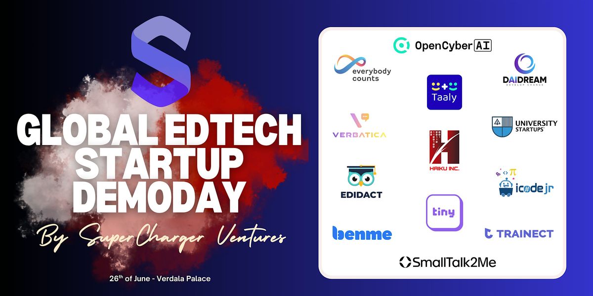 Global EdTech Startup Demo Day - Verdala Palace, 26 June | Event in Siġġiewi | AllEvents