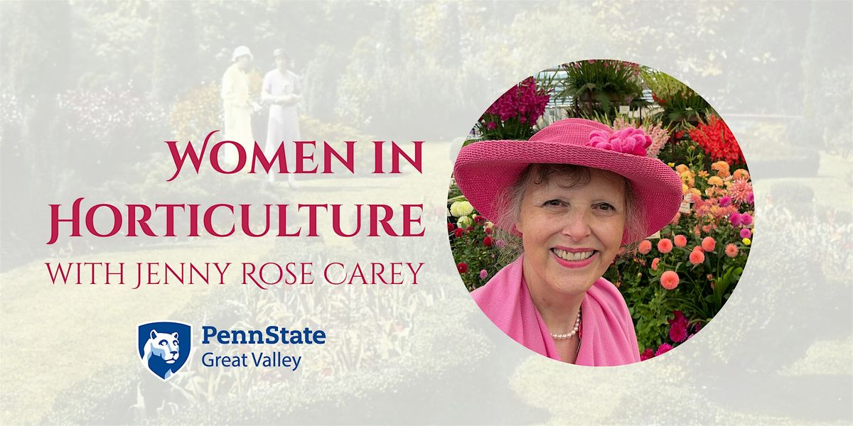 Women in Horticulture, 19 March | Event in Malvern | AllEvents